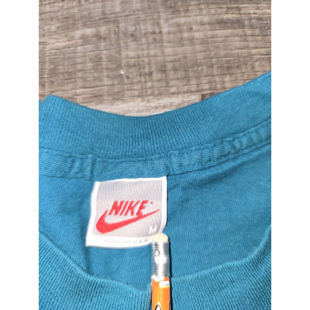 Vintage Nike Air T Shirt Green M                                            #163 - Picture 13 of 16